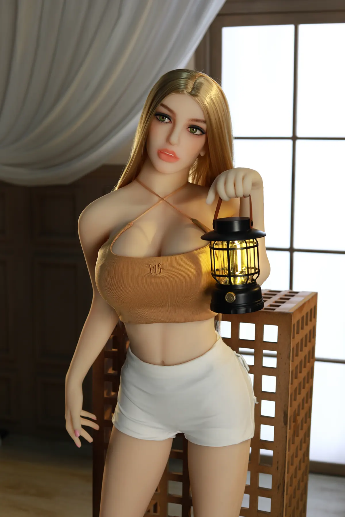 Xavière Lenoir, 158 cm TPE-Sexpuppe, Kopf 70, konfigurierbar