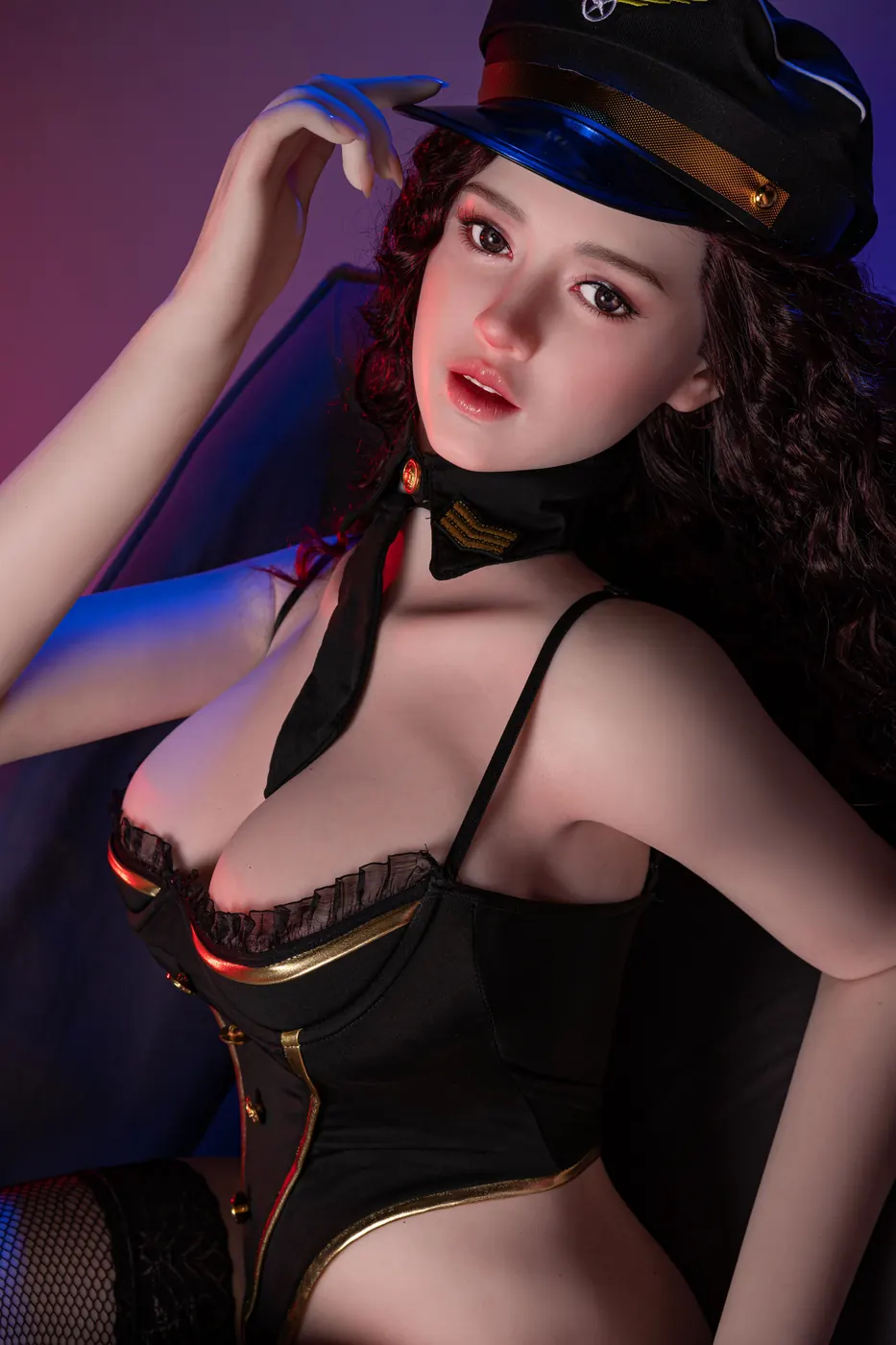 Harmonie Vallier, 171 cm BBW Silikon-Sexpuppe, Kopf 149, konfigurierbar