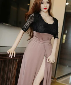 Esther, 160 cm CLM TPE-Sexpuppe, Hautfarbe Gelb
