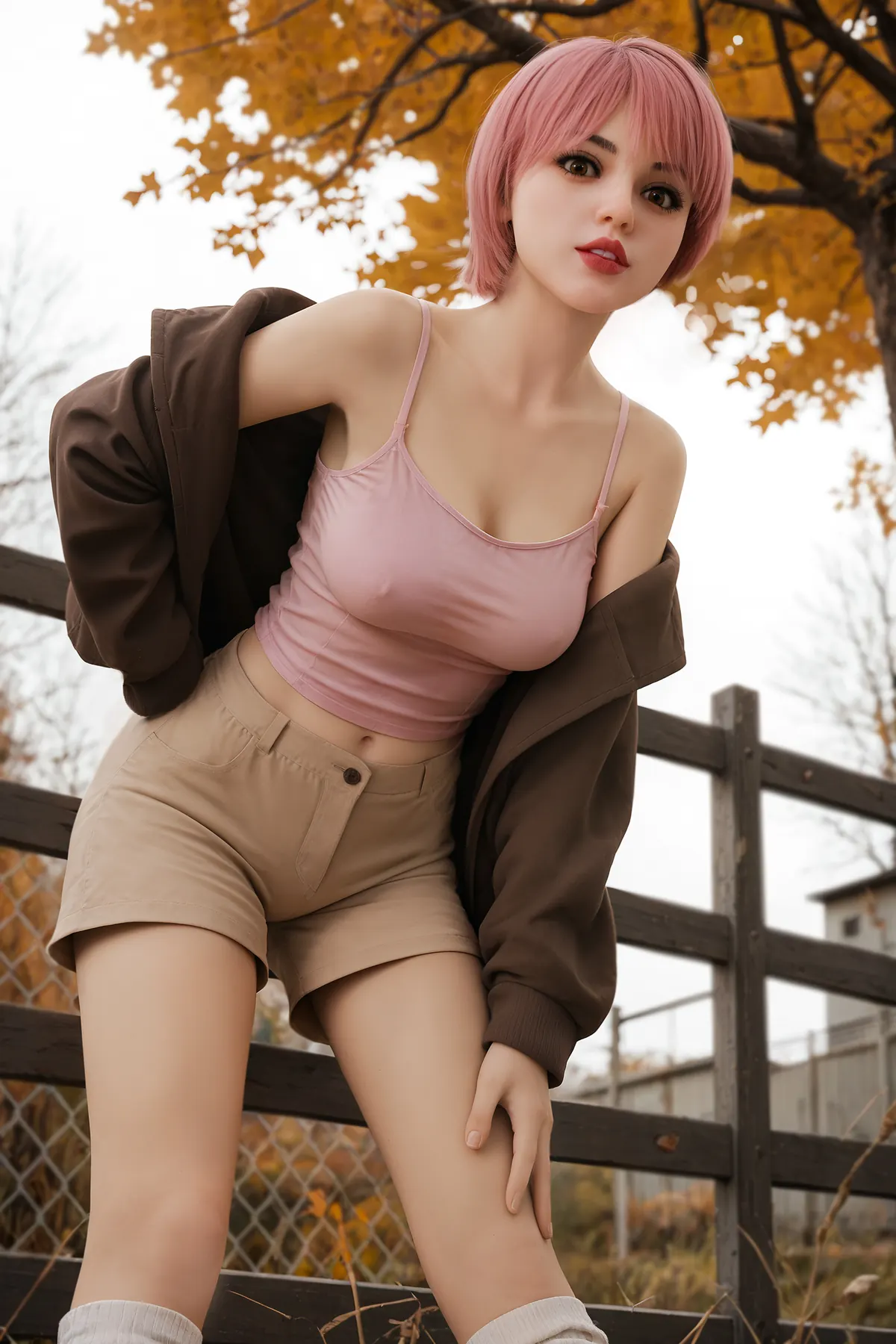 Délia Vallier, 148 cm AiBei TPE-Sexpuppe, konfigurierbar