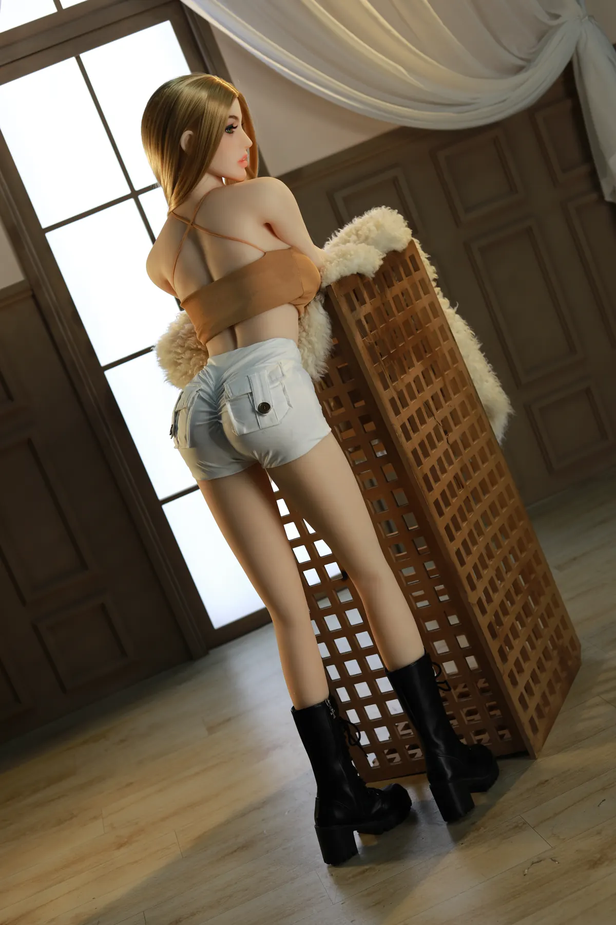 Xavière Lenoir, 158 cm TPE-Sexpuppe, Kopf 70, konfigurierbar