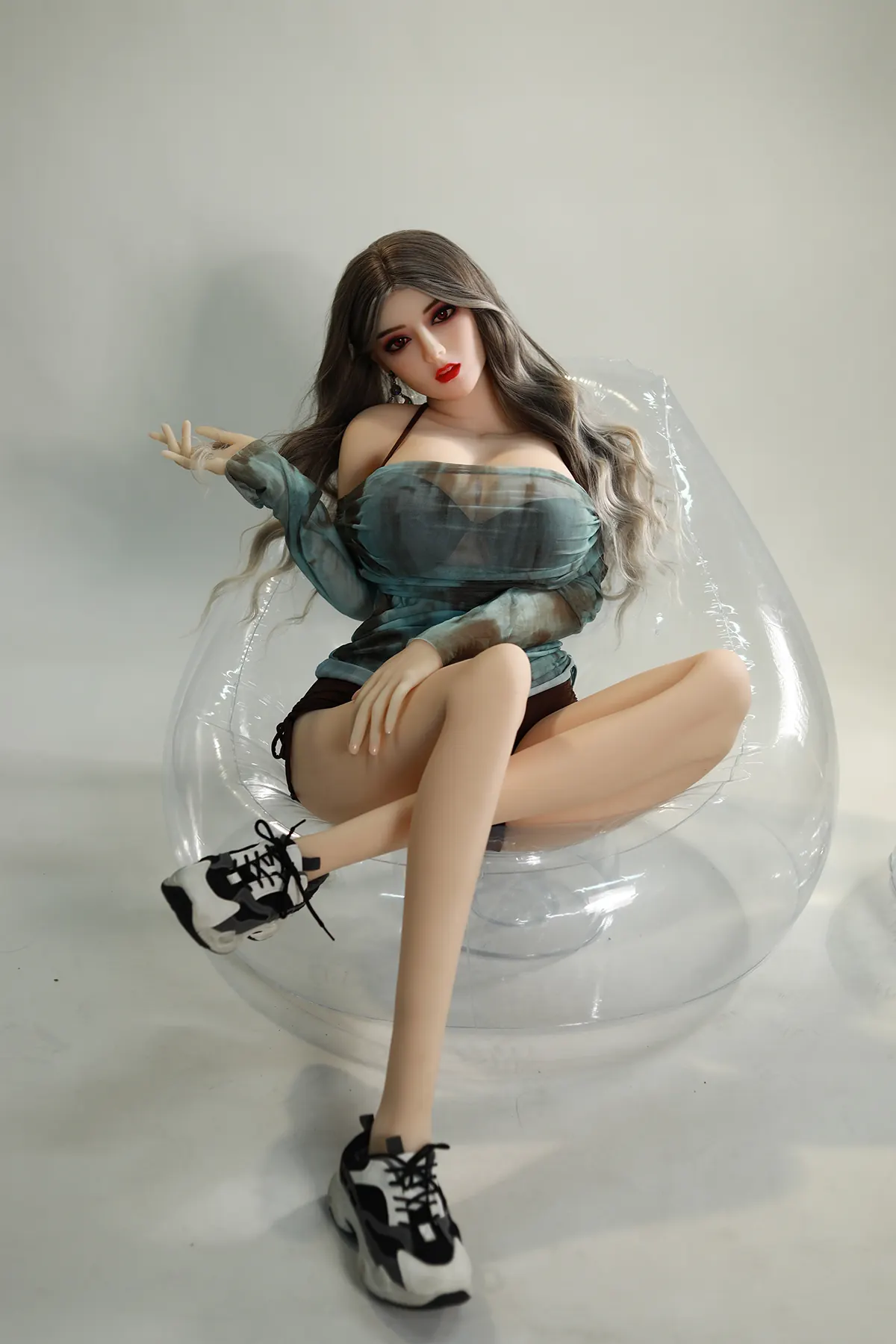Maëline Roussel, 168 cm TPE-Sexpuppe, Natürliche Hautfarbe, Kopf 250, konfigurierbar