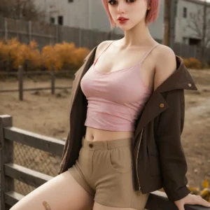 Délia Vallier, 148 cm AiBei TPE-Sexpuppe, konfigurierbar