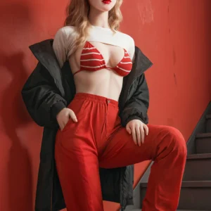 Maëlys Delorme, 148 cm AiBei TPE-Sexpuppe, konfigurierbar