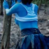 Tifa Avatar AD158, 158 cm CLM TPE-Sexpuppe, Hautfarbe Blau