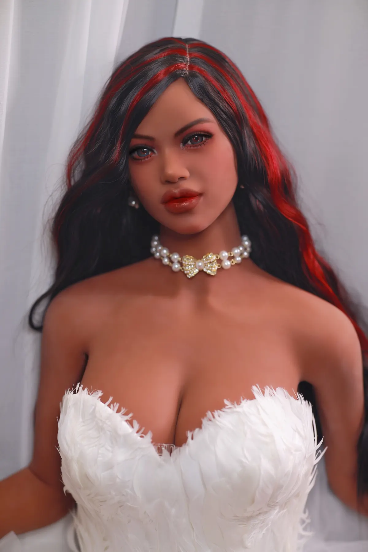 Roseline Vallier, 148 cm AiBei TPE-Sexpuppe, konfigurierbar