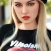 Katell Vallier, 172 cm BBW Silikon-Sexpuppe, Kopf 153, konfigurierbar