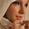 Mouna SiE159, 159 cm Silikon-Sexpuppe, Hautfarbe Gebräunt, konfigurierbar