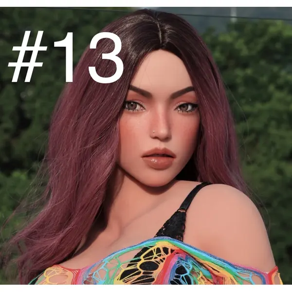 Kopf aus Silikon 17