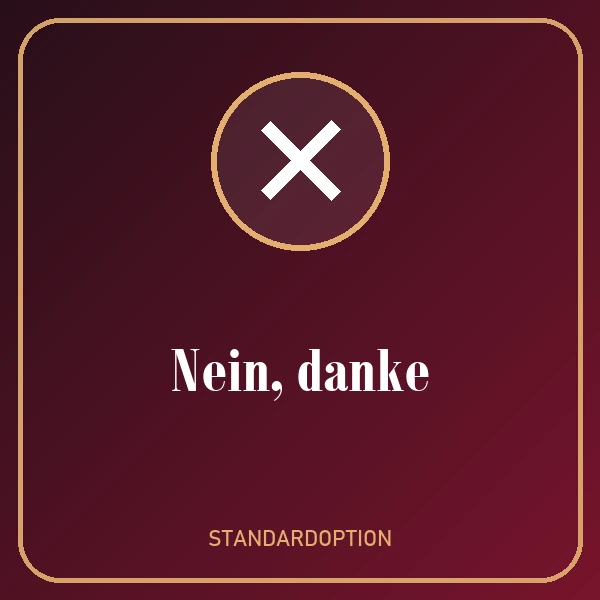 Nein, danke