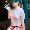 Miku J60, 60 cm Anime Silikon-Sexpuppe