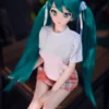 Miku J60, 60 cm Anime Silikon-Sexpuppe