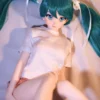 Miku J60, 60 cm Anime Silikon-Sexpuppe