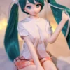 Miku J60, 60 cm Anime Silikon-Sexpuppe