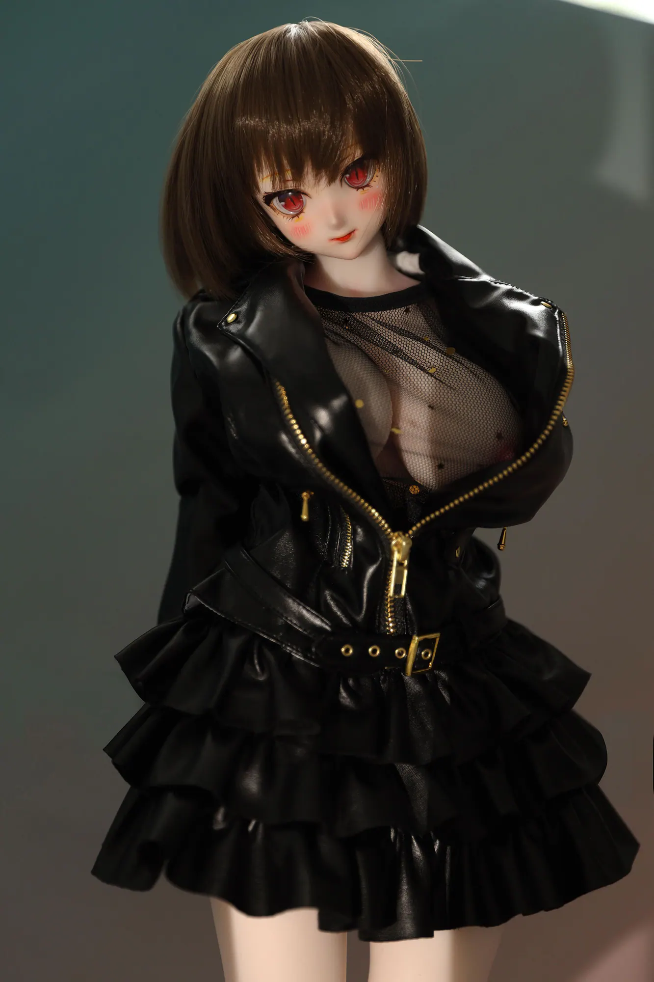 Zella, Anime Silikon-Sexpuppe, Hautfarbe Weiß