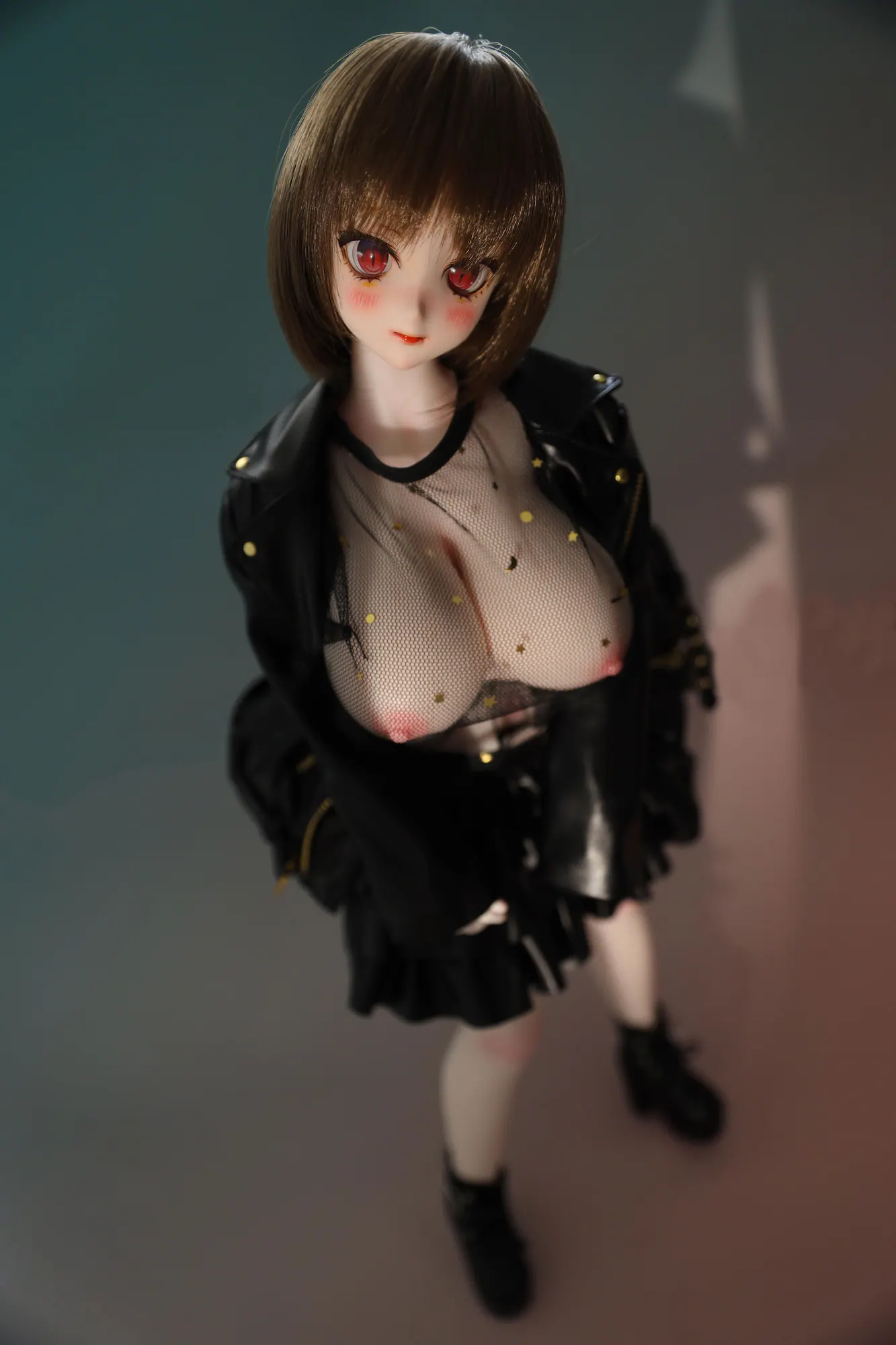 Zella, Anime Silikon-Sexpuppe, Hautfarbe Weiß