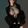 Zella, Anime Silikon-Sexpuppe, Hautfarbe Weiß