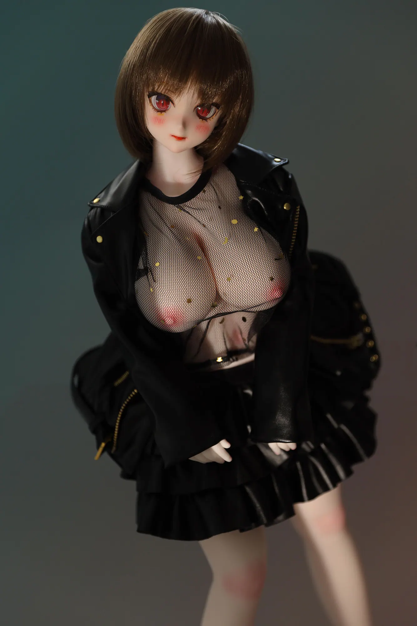 Zella, Anime Silikon-Sexpuppe, Hautfarbe Weiß