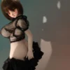 Zella, Anime Silikon-Sexpuppe, Hautfarbe Weiß