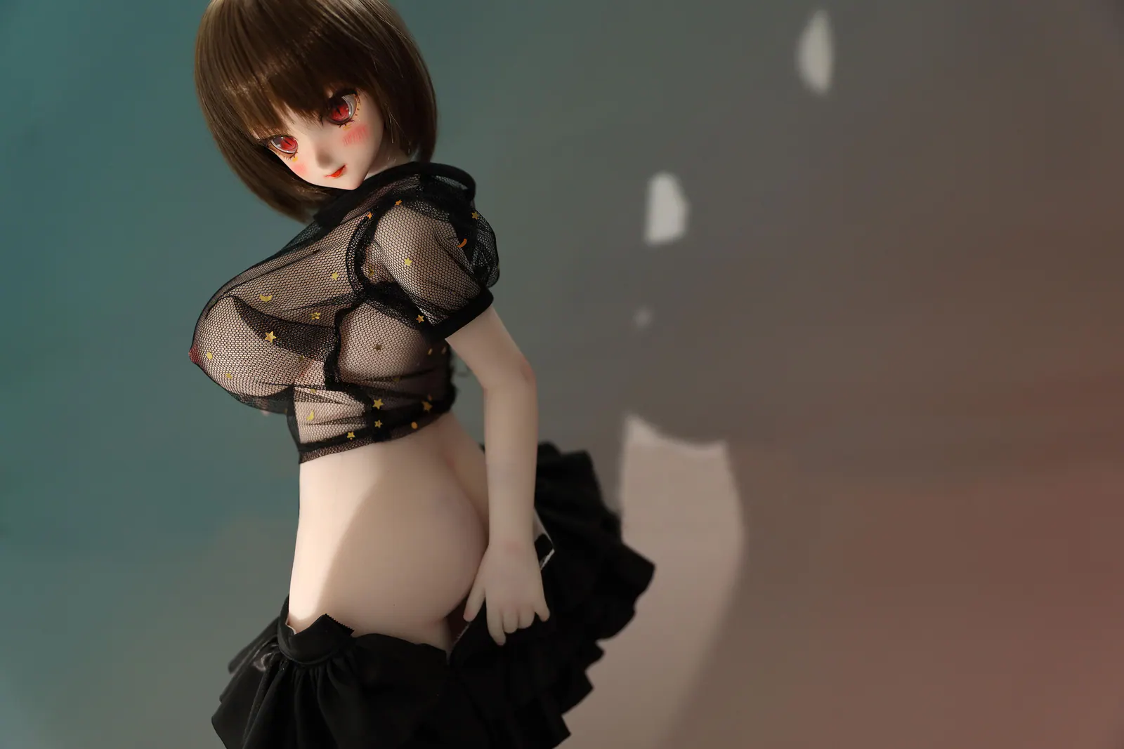 Zella, Anime Silikon-Sexpuppe, Hautfarbe Weiß