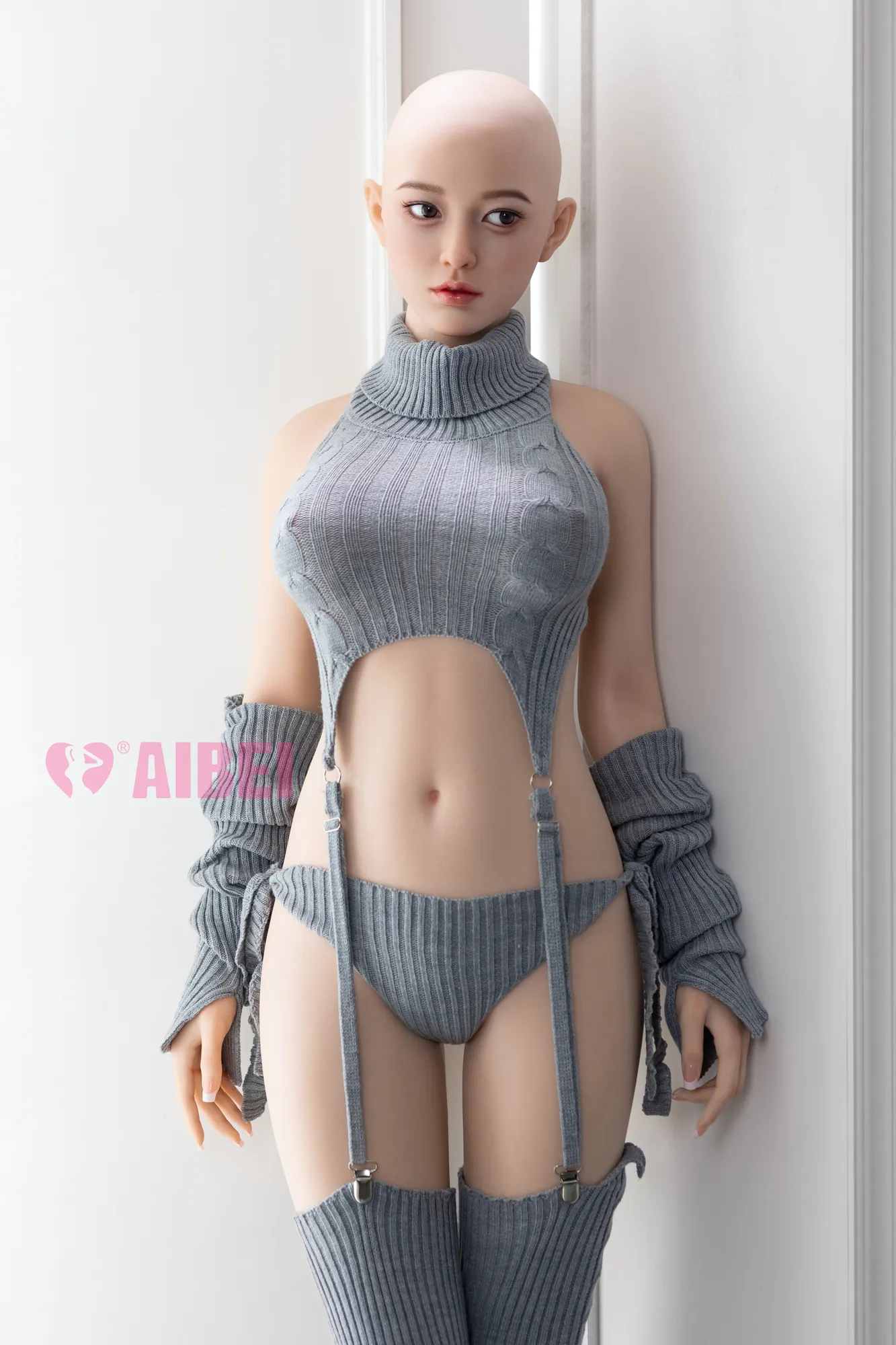 Domitille, 158 cm AiBei Silikon-Sexpuppe, konfigurierbar