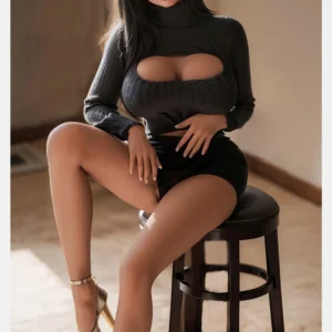 Danica Plus, 161 cm RIDMII TPE-Sexpuppe mit beweglichem ROS-Kiefer, konfigurierbar