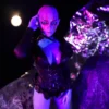 Momoko Si60 L, Silikon-Sexpuppe, Hautfarbe Blau, konfigurierbar