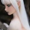 Momoko Si60 M, Silikon-Sexpuppe, Hautfarbe Weiß, konfigurierbar